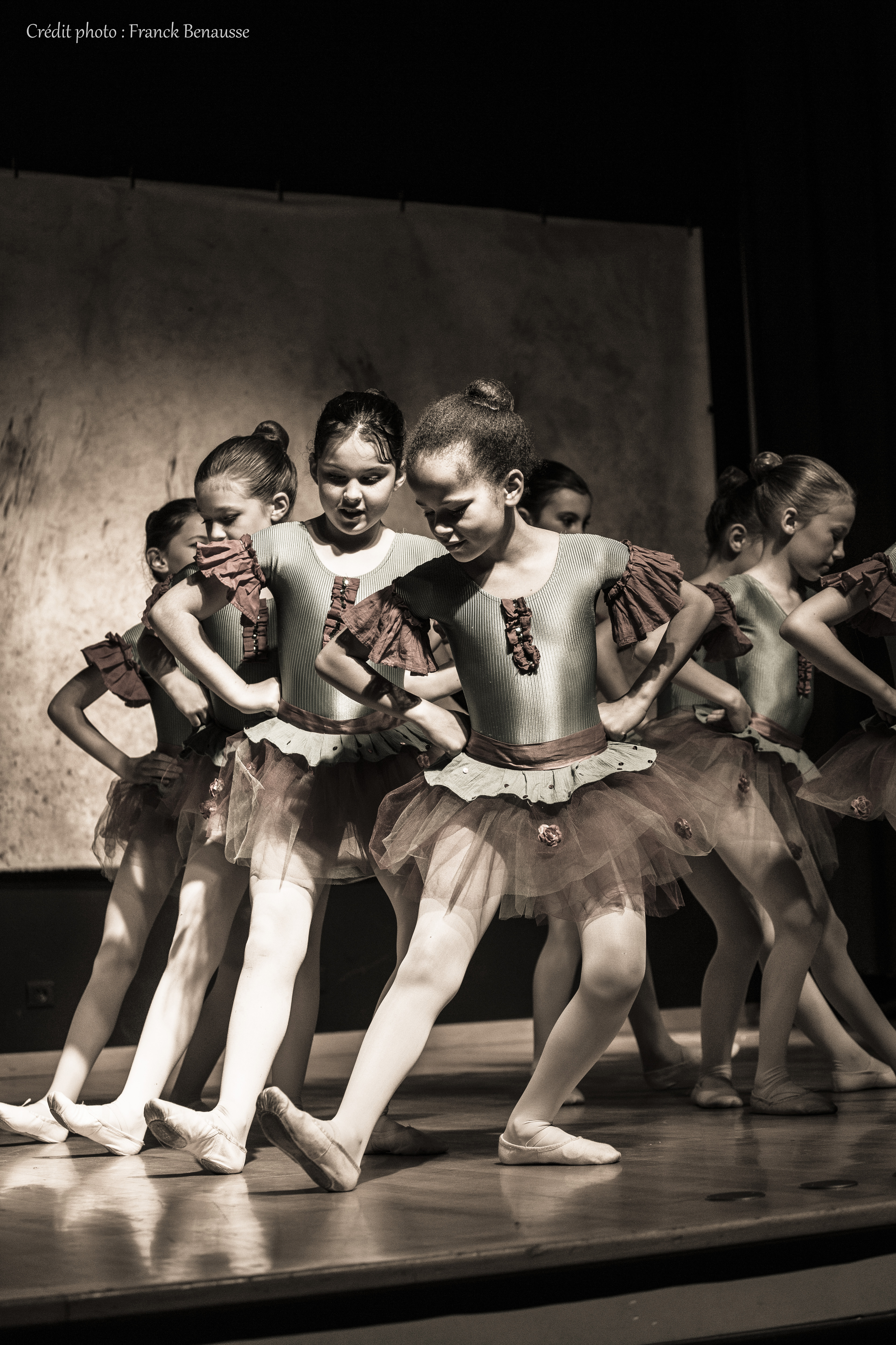Photo de jeunes danseuses lors d'un spectacle